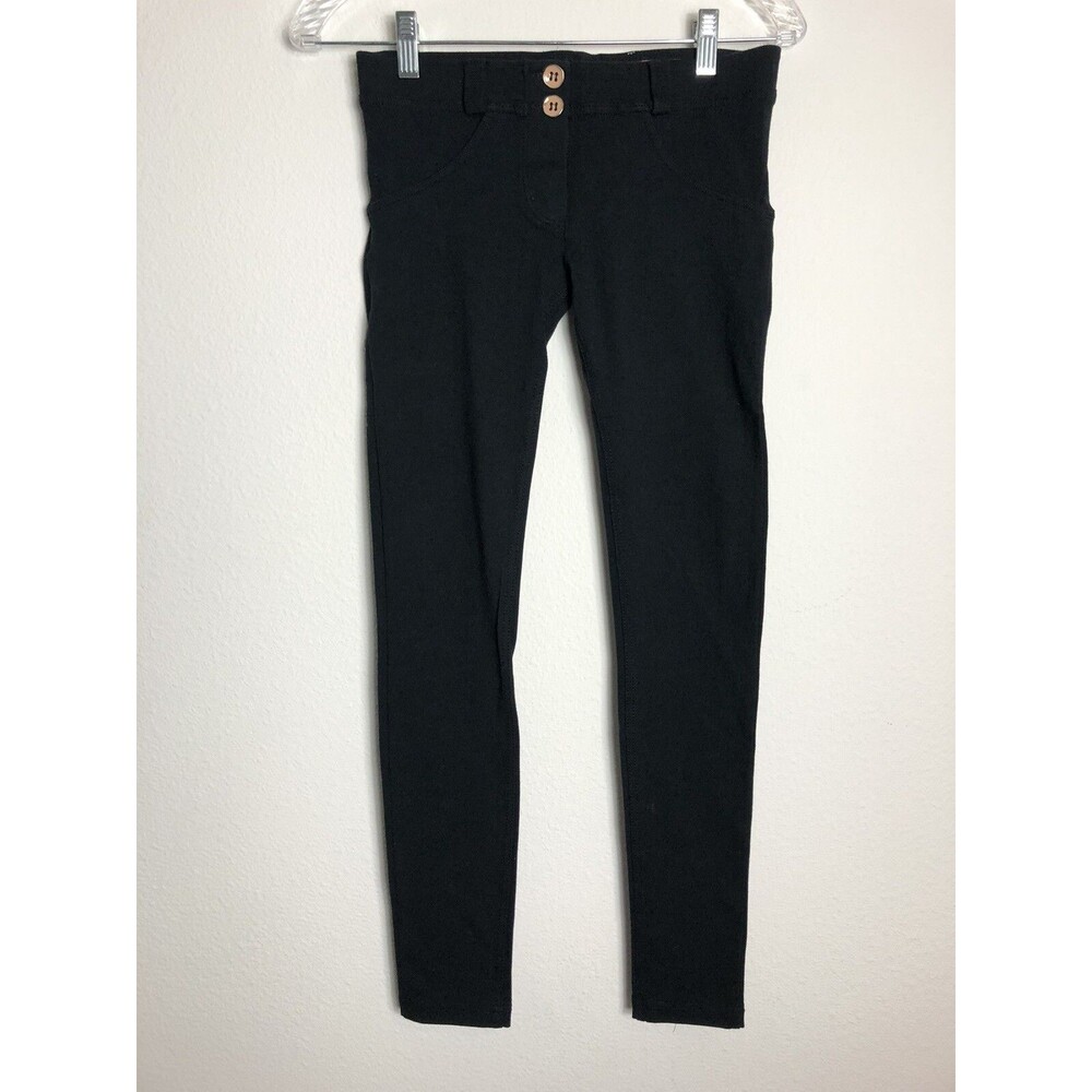 Wr-up Freddy The Snug Slounge Way Size Small Shaping Effect Black Legging Italy